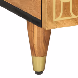 vidaXL Coffee Table Hallway Tea End Table Accent Side Table Solid Wood Mango - Additional view 8