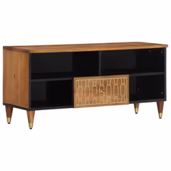 vidaXL TV Cabinet TV Stand Media TV Unit Entertainment Centre Solid Wood Mango