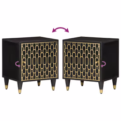 VidaXL 358316 nightstand/bedside table - Additional view 6