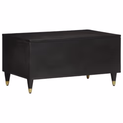 vidaXL Coffee Table Hallway Centre End Table Tea Side Table Solid Wood Mango - Additional view 4
