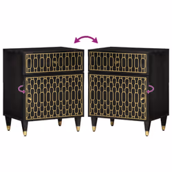 VidaXL 358328 nightstand/bedside table - Additional view 6