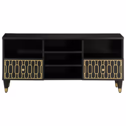 vidaXL TV Cabinet TV Stand Media TV Unit Entertainment Centre Solid Wood Mango - Additional view 2