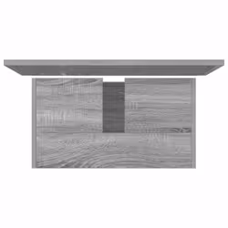 vidaXL Bathroom Furniture Set Vanity Unit Organiser Cabinet Engineered Wood - grey sonoma - Additional view 6