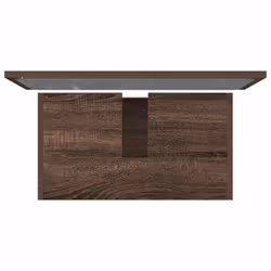 vidaXL Bathroom Furniture Set Vanity Unit Organiser Cabinet Engineered Wood - brown oak - Additional view 7