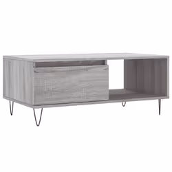 vidaXL Coffee Table Side Table End Accent Telephone Sofa Table Engineered Wood - grey sonoma