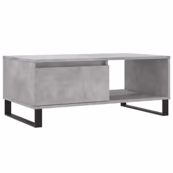 vidaXL Coffee Table Side Table End Accent Telephone Sofa Table Engineered Wood - concrete grey