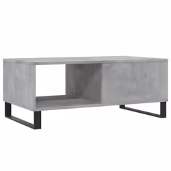 vidaXL Coffee Table Side Table End Accent Telephone Sofa Table Engineered Wood - concrete grey - Additional view 7