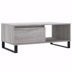 vidaXL Coffee Table Side Table End Accent Telephone Sofa Table Engineered Wood - grey sonoma