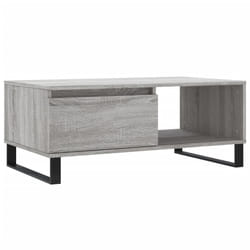 vidaXL Coffee Table Side Table End Accent Telephone Sofa Table Engineered Wood - grey sonoma