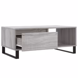 vidaXL Coffee Table Side Table End Accent Telephone Sofa Table Engineered Wood - grey sonoma - Additional view 5