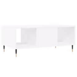 vidaXL Coffee Table Side Table End Accent Telephone Sofa Table Engineered Wood - white - Additional view 7