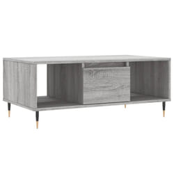 vidaXL Coffee Table Side Table End Accent Telephone Sofa Table Engineered Wood - grey sonoma