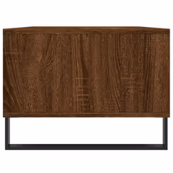 vidaXL Coffee Table Side Table End Accent Telephone Sofa Table Engineered Wood - brown oak - Additional view 6