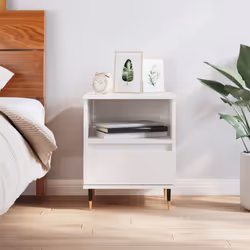 VidaXL 830609 nightstand/bedside table White