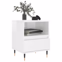 VidaXL 830609 nightstand/bedside table White