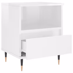 VidaXL 830609 nightstand/bedside table White - Additional view 6
