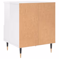 VidaXL 830609 nightstand/bedside table White - Additional view 8