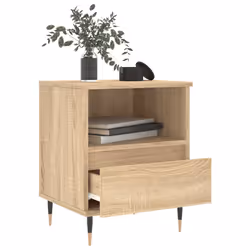 VidaXL 830611 nightstand/bedside table Oak - Additional view 4