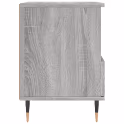 vidaXL Bedside Cabinets Nightstand Side Table Bed Cabinet Engineered Wood - grey sonoma, 1 pcs - Additional view 6