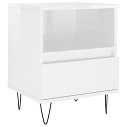 VidaXL 830624 nightstand/bedside table White