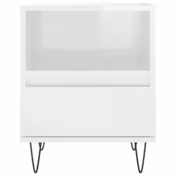 VidaXL 830624 nightstand/bedside table White - Additional view 6