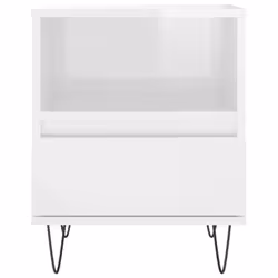 VidaXL 830625 nightstand/bedside table White - Additional view 6