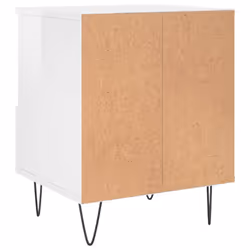 VidaXL 830625 nightstand/bedside table White - Additional view 8