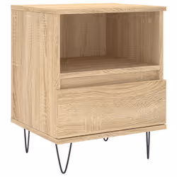 VidaXL 830626, Oak, Metal, Wood, 400 mm, 350 mm, 500 mm, 1 pc(s)
