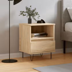 VidaXL 830626 nightstand/bedside table Oak