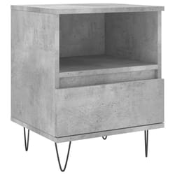 VidaXL 830628 nightstand/bedside table Concrete colour