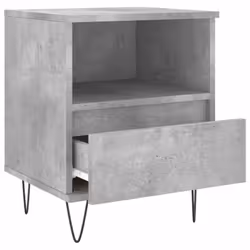 VidaXL 830628 nightstand/bedside table Concrete colour - Additional view 4