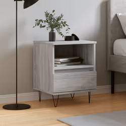 VidaXL 830632 nightstand/bedside table Oak