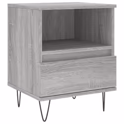 VidaXL 830633, Oak, Metal, Wood, 400 mm, 350 mm, 500 mm, 2 pc(s)