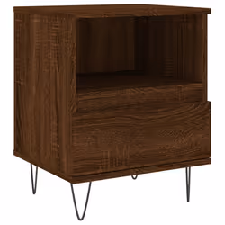VidaXL 830634, Oak, Metal, Wood, 400 mm, 350 mm, 500 mm, 1 pc(s)