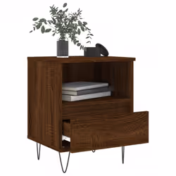 VidaXL 830634 nightstand/bedside table Oak - Additional view 4