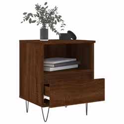 VidaXL 830635 nightstand/bedside table Oak - Additional view 4