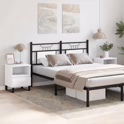 VidaXL 830637 nightstand/bedside table White