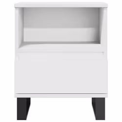 VidaXL 830637 nightstand/bedside table White - Additional view 5
