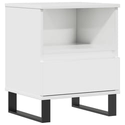 VidaXL 830640 nightstand/bedside table White