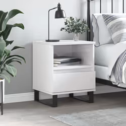 VidaXL 830640 nightstand/bedside table White