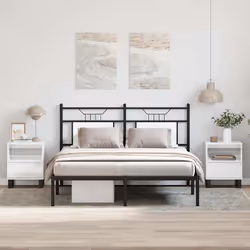 VidaXL 830641 nightstand/bedside table White