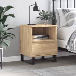 VidaXL 830642 nightstand/bedside table Oak