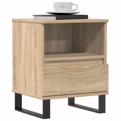 VidaXL 830643 nightstand/bedside table Oak - Additional view 4