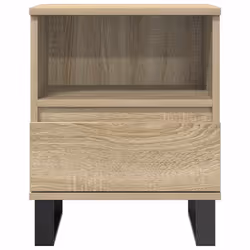 VidaXL 830643 nightstand/bedside table Oak - Additional view 5