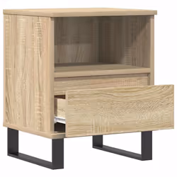 VidaXL 830643 nightstand/bedside table Oak - Additional view 6