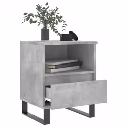VidaXL 830644 nightstand/bedside table Concrete colour - Additional view 4