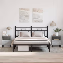 VidaXL 830645 nightstand/bedside table Concrete colour