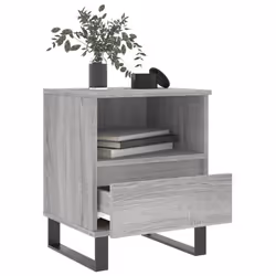 VidaXL 830648 nightstand/bedside table Oak - Additional view 4
