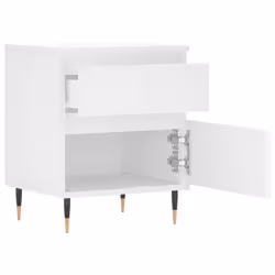 VidaXL 830652 nightstand/bedside table White - Additional view 6