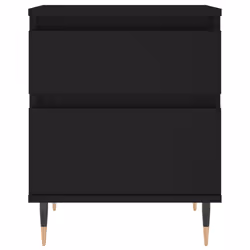 VidaXL 830654 nightstand/bedside table Black - Additional view 5